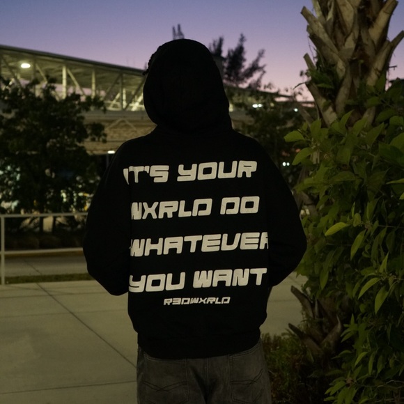 R3DWXRLD HOODIE - Picture 3 of 4